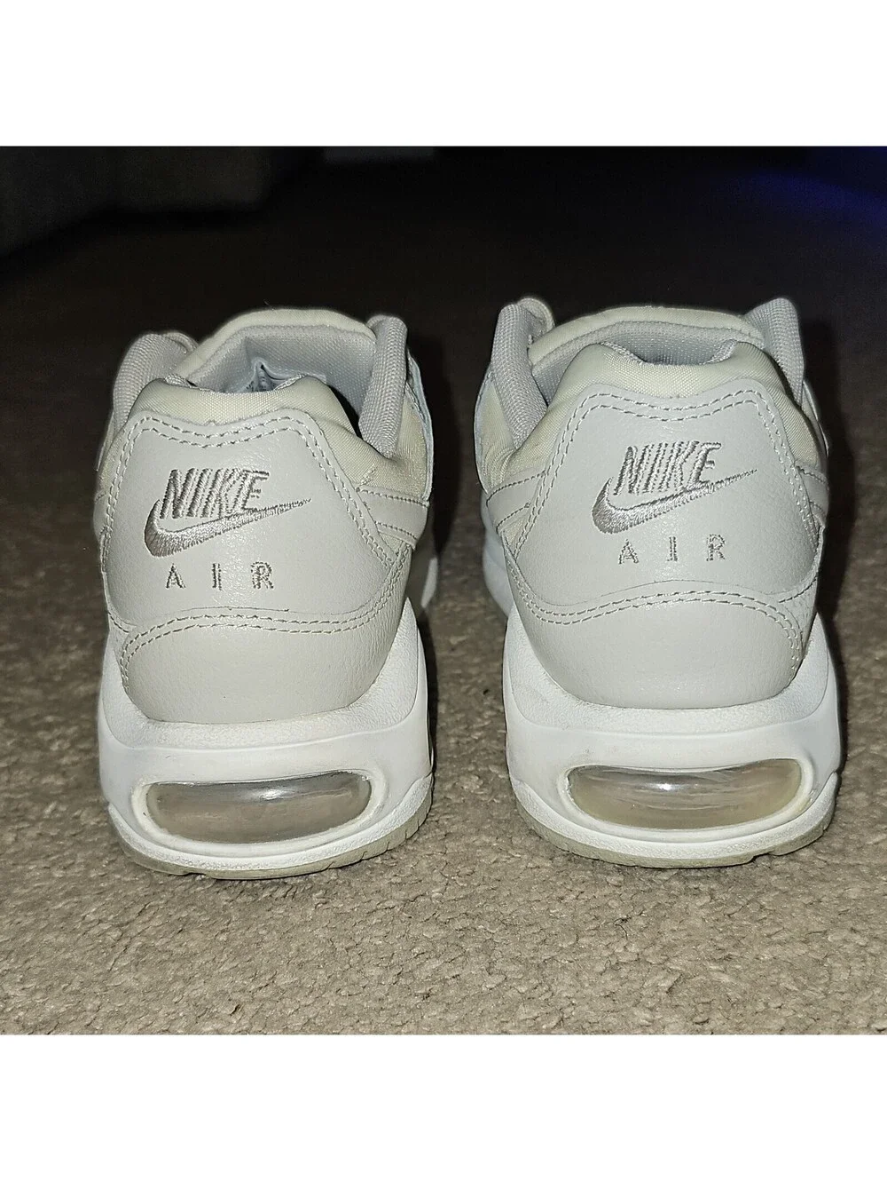 Nike Air Max Command Men's Low Top Lace-Up Sneakers Gray 397690-018